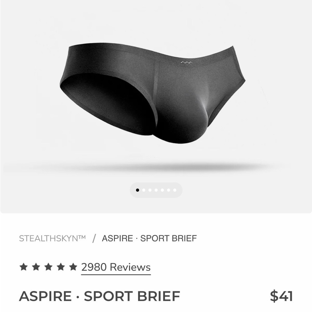 As We Move Sport Brief Aspire Underwear Bundle